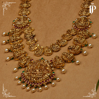 Gold Sheeted Long Haram