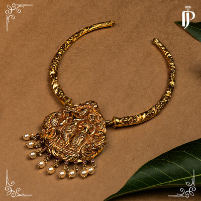 Gold Sheeted Long Haram