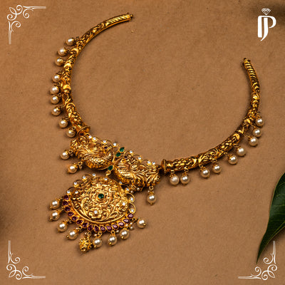 Gold Sheeted Long Haram