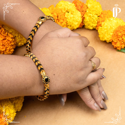 Gold Sheeted Bangles