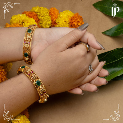 Gold Sheeted Bangles